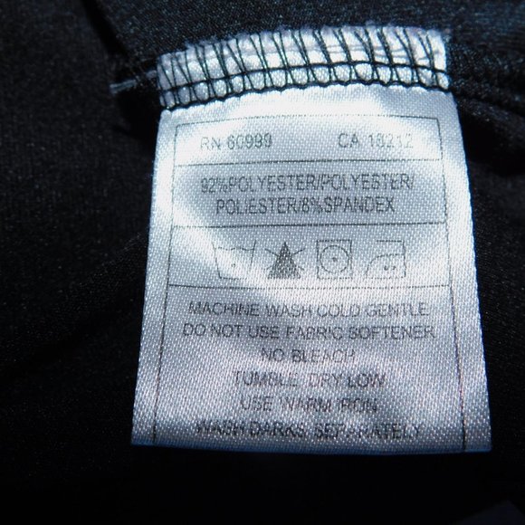 Nancy Lopez Womens S Desert Dry Black with Gold Detail Golf polo Shirt - Picture 6 of 9